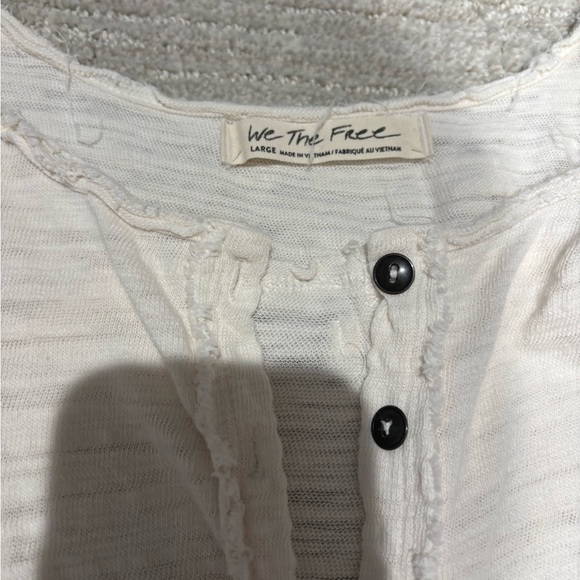 We The Free White Sleeveless Tank Top - Picture 2 of 3